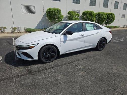 White 2026 Hyundai ELANTRA SEL SPORT PREMIUM