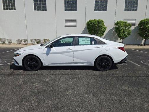 White 2026 Hyundai ELANTRA SEL SPORT PREMIUM