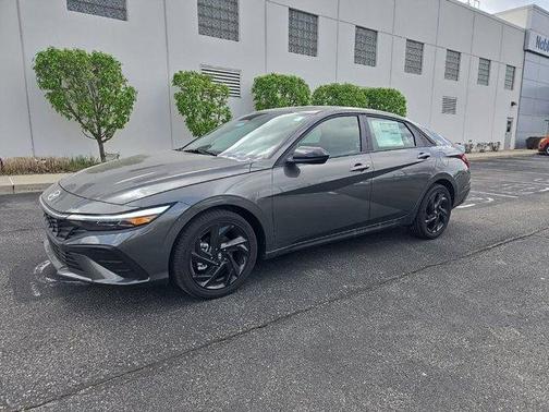 Amazon Gray 2026 Hyundai ELANTRA HEV SEL