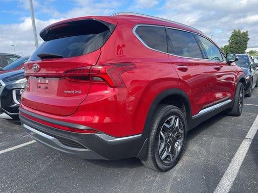 Calypso Red 2023 Hyundai SANTA FE HEV SEL Premium