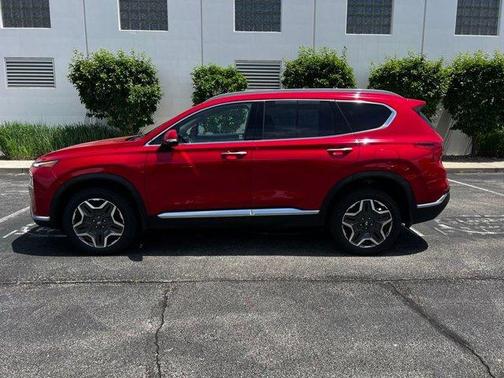 Calypso Red 2023 Hyundai SANTA FE HEV SEL Premium