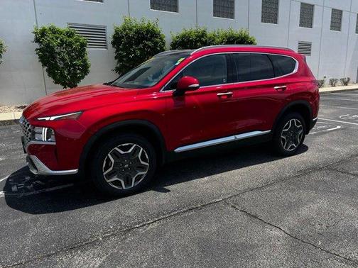 Calypso Red 2023 Hyundai SANTA FE HEV SEL Premium