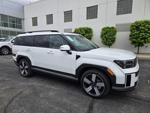 White 2026 Hyundai SANTA FE HEV Limited