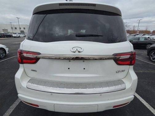 Moonstone White 2021 INFINITI QX80 PREMIUM SELECT