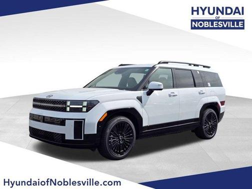 White 2026 Hyundai SANTA FE HEV Calligraphy