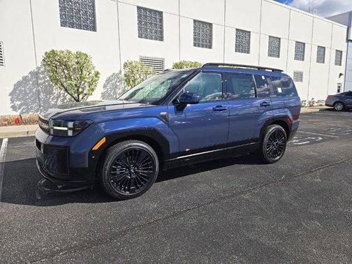 Atlantic Blue 2026 Hyundai SANTA FE HEV Calligraphy