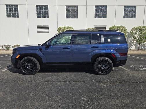 Atlantic Blue 2026 Hyundai SANTA FE HEV Calligraphy
