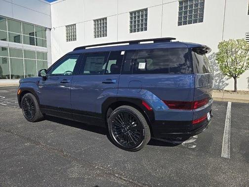 Atlantic Blue 2026 Hyundai SANTA FE HEV Calligraphy