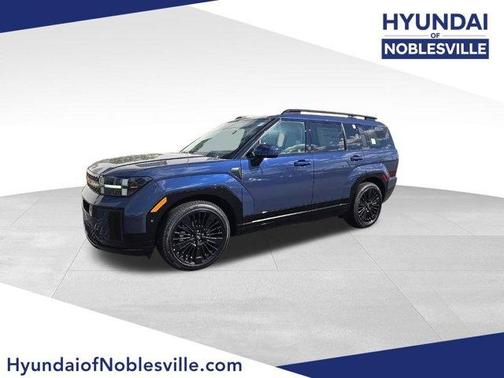 Atlantic Blue 2026 Hyundai SANTA FE HEV Calligraphy