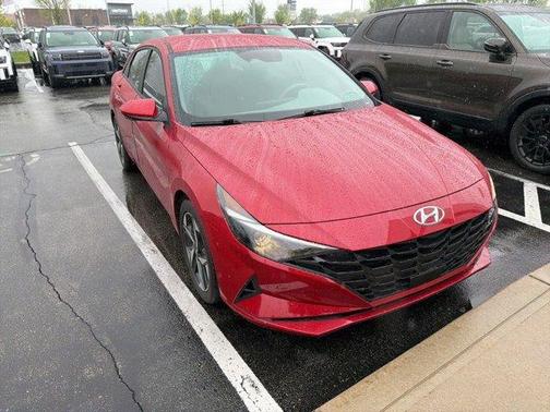 Scarlet Red Pearl 2023 Hyundai ELANTRA SEL