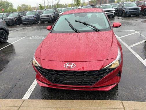 Scarlet Red Pearl 2023 Hyundai ELANTRA SEL