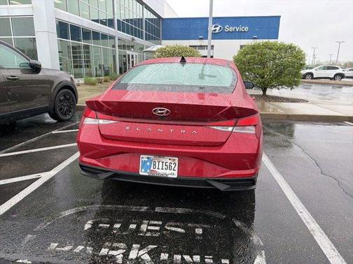 Scarlet Red Pearl 2023 Hyundai ELANTRA SEL