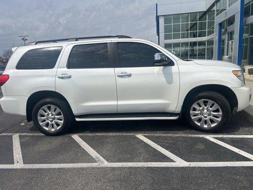 Super White 2012 Toyota Sequoia Platinum