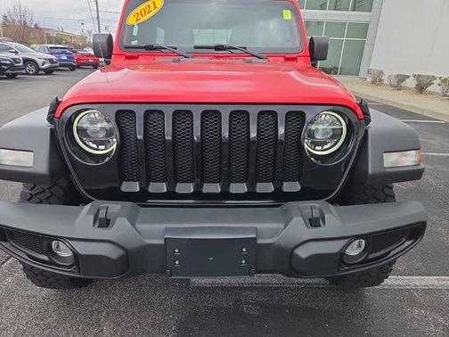 Firecracker Red Clearcoat 2021 Jeep Wrangler Unlimited Sport