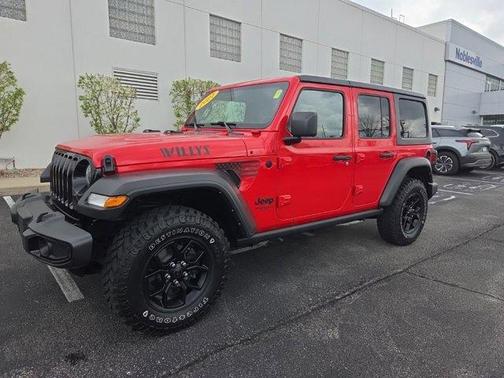 Firecracker Red Clearcoat 2021 Jeep Wrangler Unlimited Sport