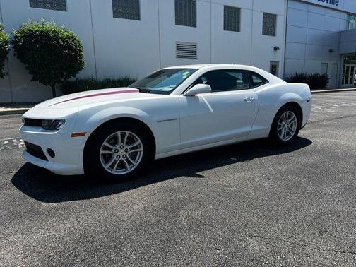 Summit White 2015 Chevrolet Camaro 1LS