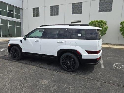 White 2026 Hyundai SANTA FE HEV Calligraphy