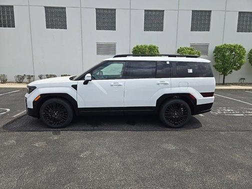 White 2026 Hyundai SANTA FE HEV Calligraphy