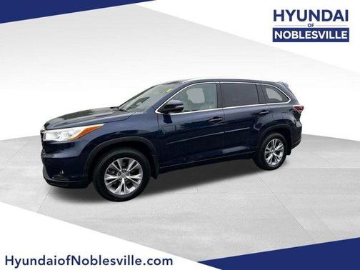 Nautical Blue Metallic 2014 Toyota Highlander XLE