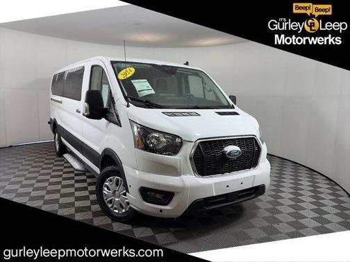 Oxford White 2024 Ford Transit-350 XLT
