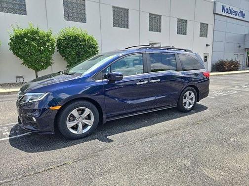 Obsidian Blue Pearl 2018 Honda Odyssey EX-L