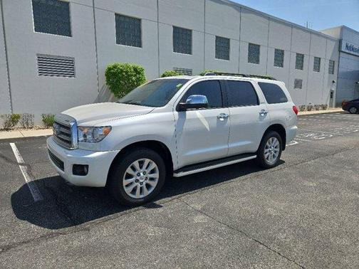Blizzard Pearl 2012 Toyota Sequoia Platinum
