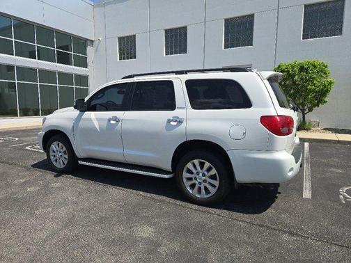 Blizzard Pearl 2012 Toyota Sequoia Platinum