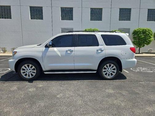 Blizzard Pearl 2012 Toyota Sequoia Platinum