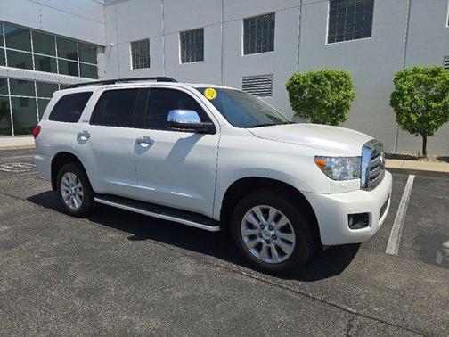Blizzard Pearl 2012 Toyota Sequoia Platinum