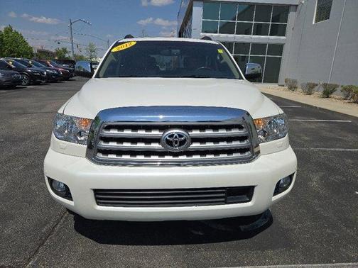 Blizzard Pearl 2012 Toyota Sequoia Platinum