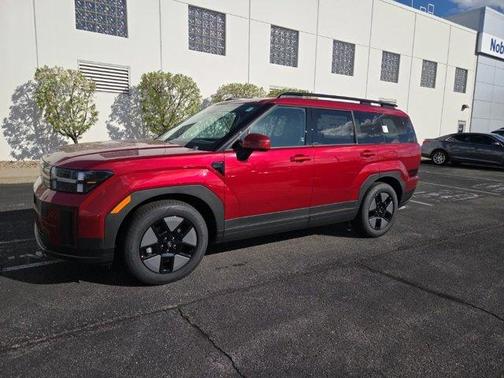 Red 2026 Hyundai SANTA FE HEV SEL