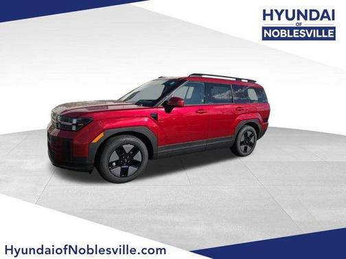 Red 2026 Hyundai SANTA FE HEV SEL