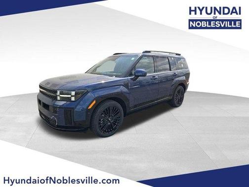 Atlantic Blue 2026 Hyundai SANTA FE HEV Calligraphy