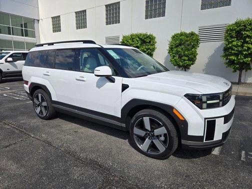 White 2026 Hyundai SANTA FE HEV Limited