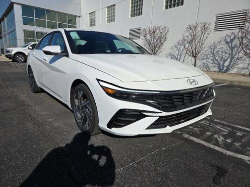 White 2026 Hyundai ELANTRA HEV Limited