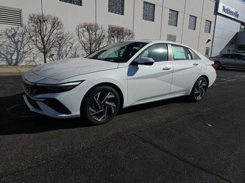 White 2026 Hyundai ELANTRA HEV Limited