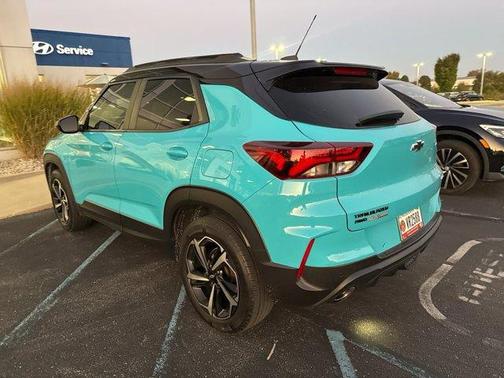 Oasis Blue 2021 Chevrolet Trailblazer RS