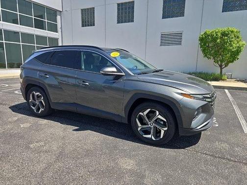 Amazon Gray 2022 Hyundai TUCSON Limited