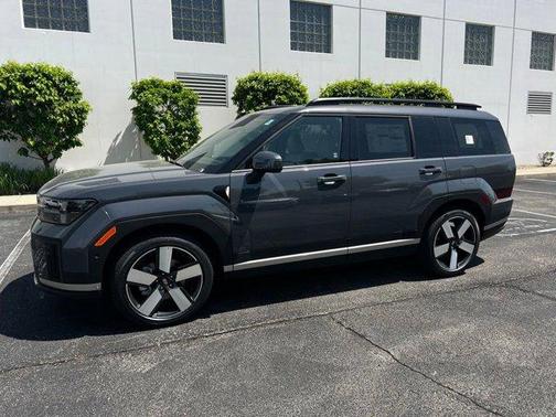 Gray 2026 Hyundai SANTA FE HEV Limited
