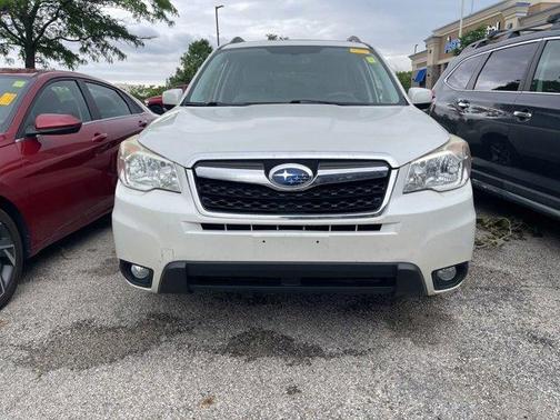 Satin White Pearl 2015 Subaru Forester 2.5i Limited