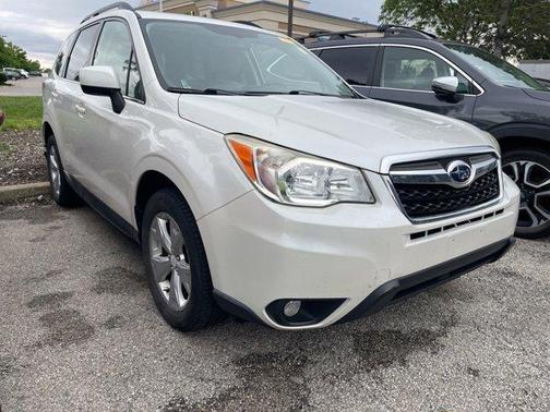 Satin White Pearl 2015 Subaru Forester 2.5i Limited