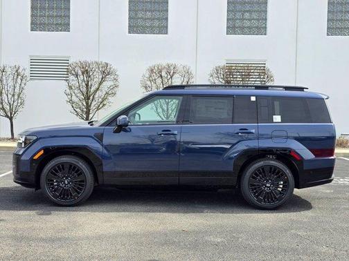 Atlantic Blue 2026 Hyundai SANTA FE HEV Calligraphy