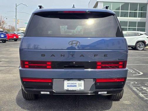 Atlantic Blue 2026 Hyundai SANTA FE HEV Calligraphy