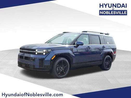 Atlantic Blue 2026 Hyundai SANTA FE HEV Calligraphy