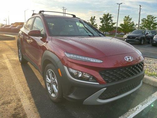 Red 2023 Hyundai KONA SEL