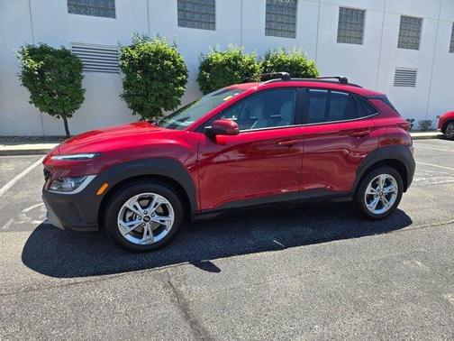 Red 2023 Hyundai KONA SEL