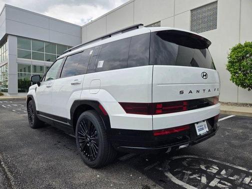 White 2026 Hyundai SANTA FE HEV Calligraphy
