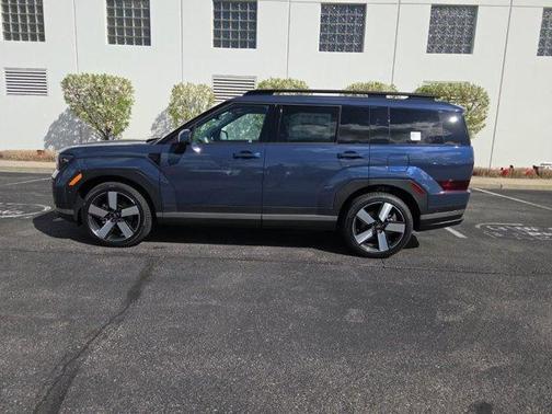 Atlantic Blue 2026 Hyundai SANTA FE HEV Limited