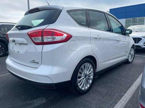 White Platinum Tri-Coat Metallic 2018 Ford C-Max Hybrid SE