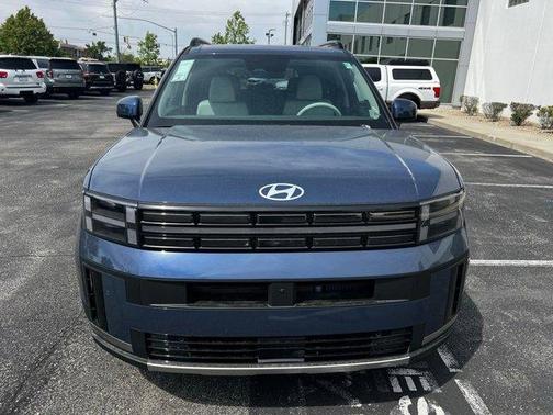 Atlantic Blue 2026 Hyundai SANTA FE HEV Limited